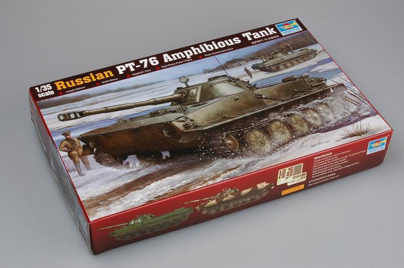 ロシア PT-76 水陸両用戦車 1/35 トランペッター1/35 ソ連PT-76水陸両用戦車 | モデログラード