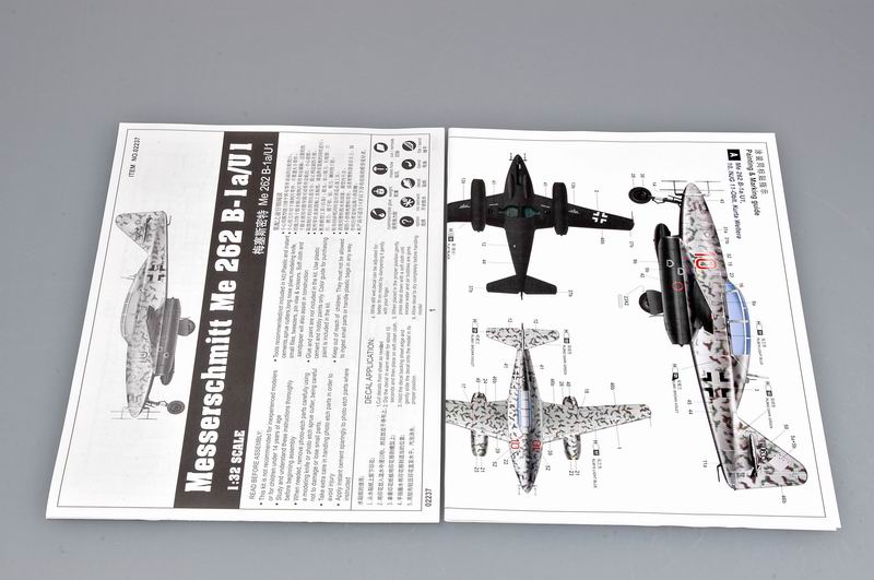德国Me 262 B-1a/U1双座型夜间战斗机02237-1/32 系列-小号手