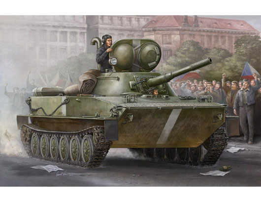 俄罗斯PT-76水陆坦克1951年型    00379