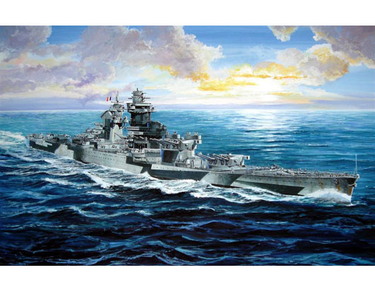 French battleship Richelieu 1943     05750