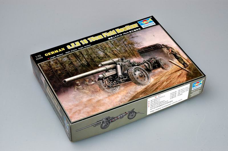 Trumpeter 02304 1//35 German 15cm sFH 18 Field Howitzer