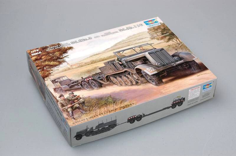 German Sd.Kfz.9 (18t) Half-Track & Sd.Ah.116 Trailer 07275-1