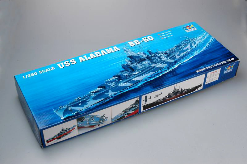 USS Battleship ALABAMA BB-60 05307-1/350 Series-TRUMPETER