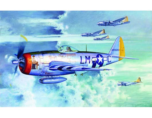 P-47D Thunderbolt Bubbletop     02263