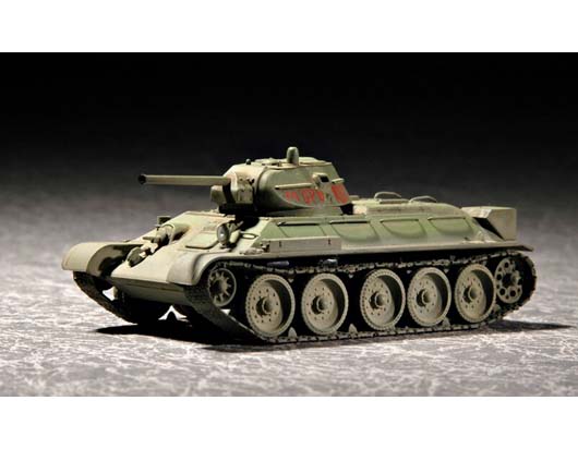 T-34⭐ Soviet T-34/76 MOD.1942 07206-1/72 Series-TRUMPETER（china）