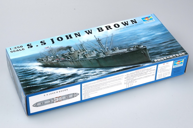 トランペッター 1/350 アメリカ海軍 リバティシップ SS ジョン W ブラウン 05308 プラモデル Amazon.com: Trumpeter 1/350 Scale SS John W Brown Liberty