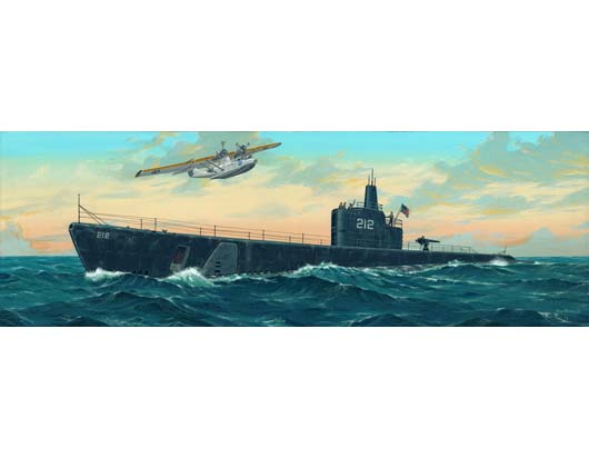 美国海军小鲨鱼号潜艇 SS-212 1941     05905