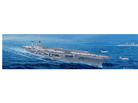 U.S. CVN-68 Nimitz aircraft carrier 1975  05605