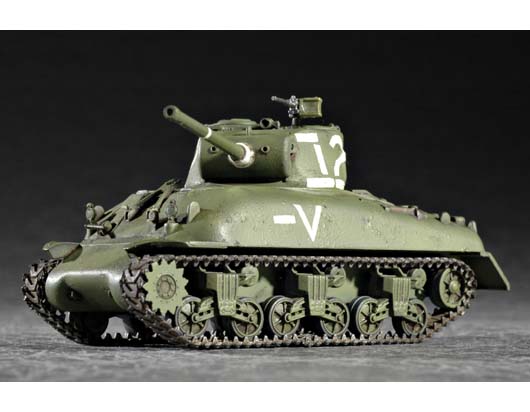 M4A1（76）W TANK 07222-1/72 Series-TRUMPETER（china）