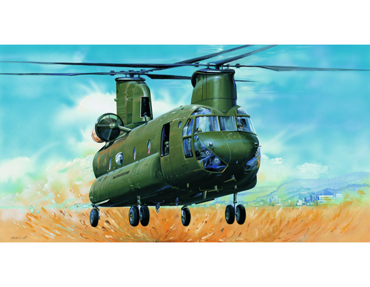 CH 47D CHINOOK 05105 1 35 Series TRUMPETER china