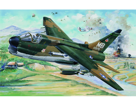 美国空军A-7D“海盗”II型攻击机      02245
