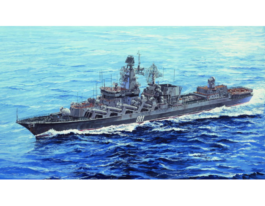 Russian Navy Slava Class Cruiser Marshal Ustinov    05722