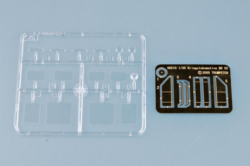 BR52型蒸汽机车00210-1/35 系列-小号手TRUMPETER BR52型蒸汽机车00210-1/35 系列-小号手TRUMPETER