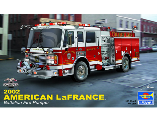 美国消防车2002     02506
