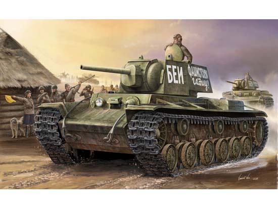 苏联KV-1 1941年型(小炮塔KV)坦克     00356