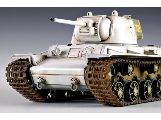 苏联KV-1 1942年型重型铸造炮塔坦克00359-1/35 系列-小号手TRUMPETER
