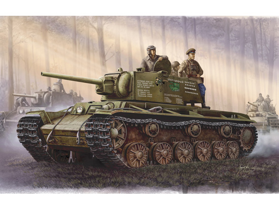 苏联KV-1 1942年型简化炮塔坦克     00358