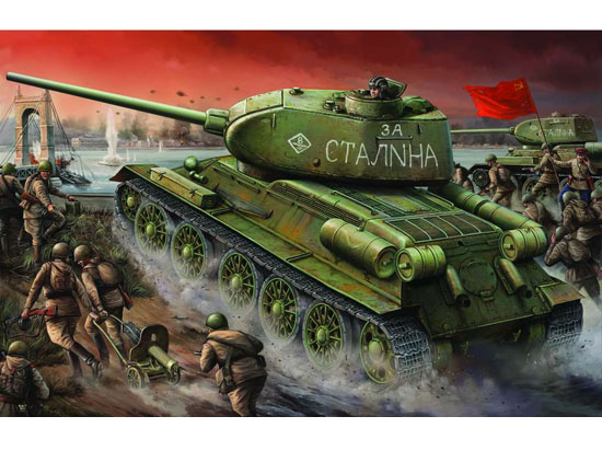 T-34-85 中型坦克1944年型第174厂制  00904