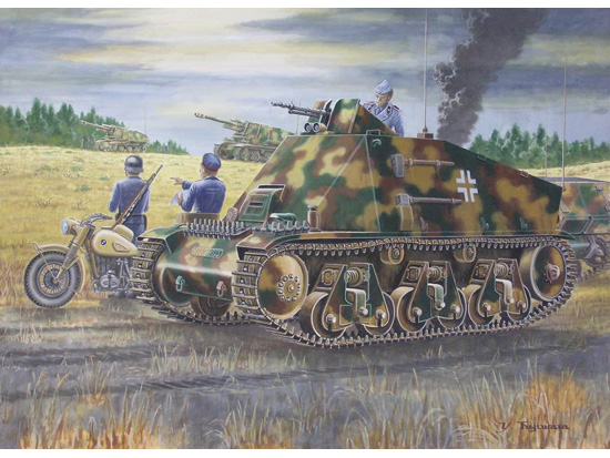 德国38（H）炮兵观测车     00355