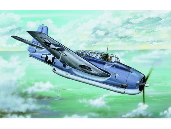 格鲁曼TBF-1C “复仇者”鱼雷攻击机      02233
