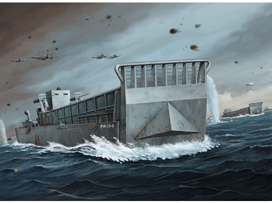 WW2 LCM 3 USN Vehicle Landing Craft     07213