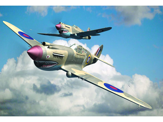 Curtiss P-40B Warhawk (Tomahawk MKIIA)     02807