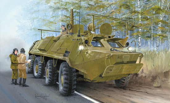 俄罗斯btr-60pu型装甲指挥车 01576