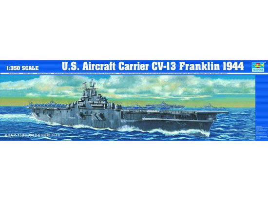 U.S. Aircraft Carrier CV-13 Franklin 1944    05604