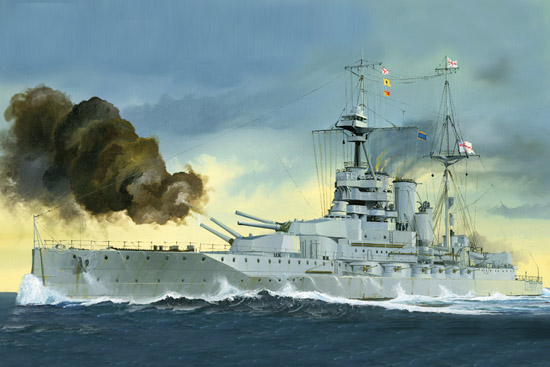 英国”伊丽莎白”号战列舰1918年   05797