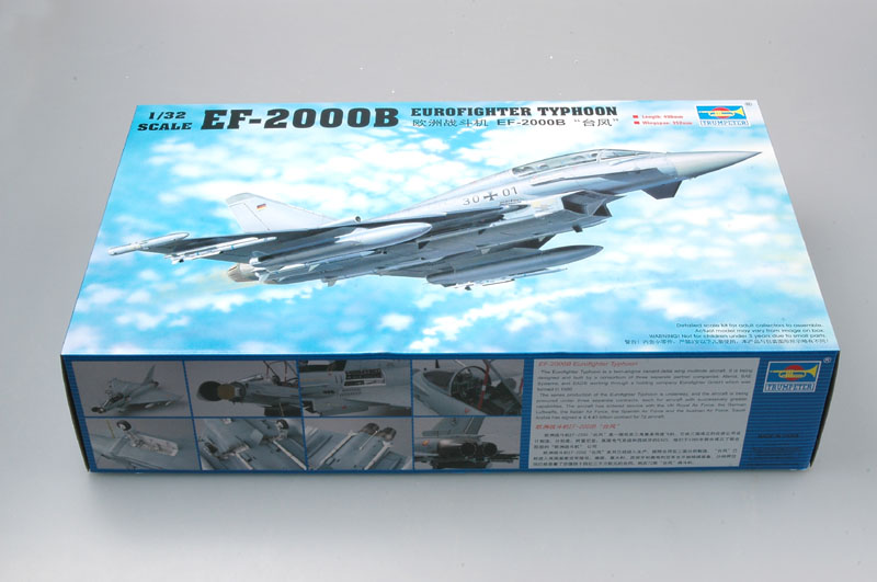 show original title Details about   Trumpeter 02279 ef-2000b eurofighter typhoon 1/32 scale plastic kit-t48 