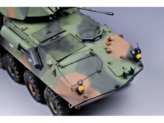 Char Militaire LAV-25 Piranha USMC - Modèle Réduit 1/72 Eaglemoss - Collection Métal