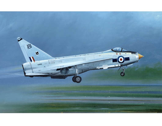 Trumpeter 1/72 Lightning F.2A, by Scott Van Aken