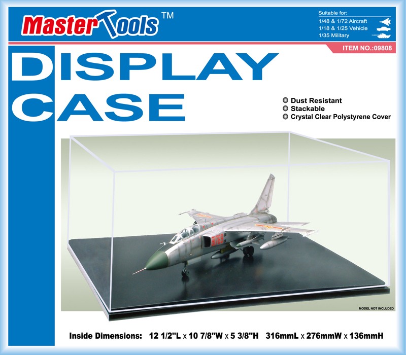 Trumpeter 09808 Display Case Box 316x276x136MM OM Showcase for Model Aircraft 