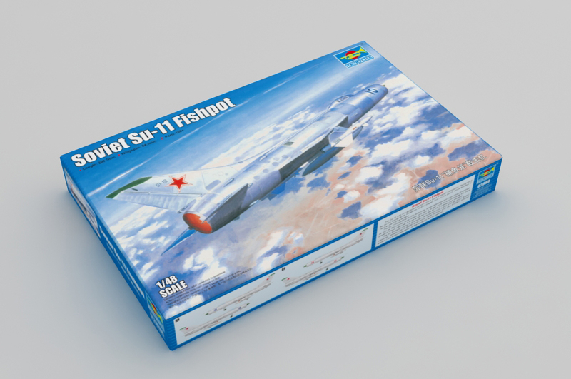 トランペッター 1/48 ソビエト Su-11 フィッシュポットC 02898