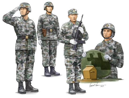 PLA Tank Crew 00431