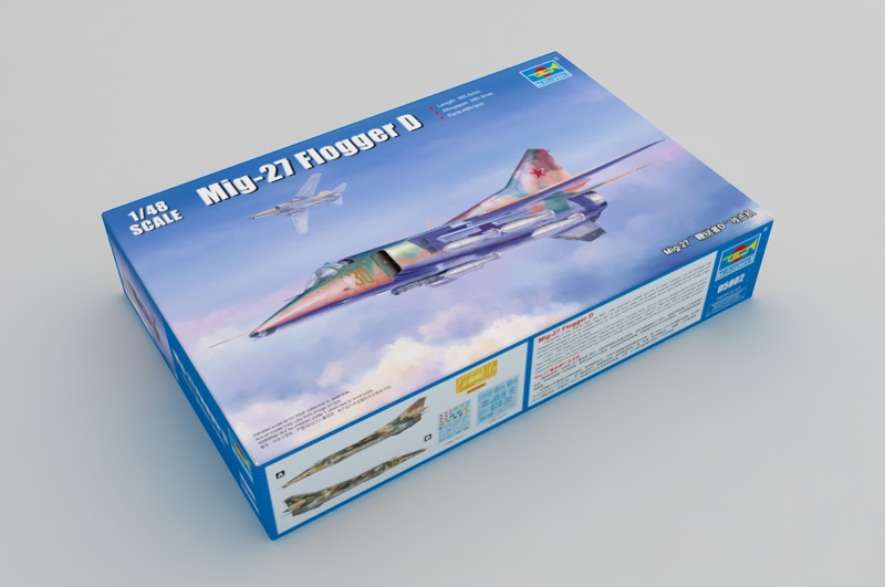 日本に Mig-27 Flogger D 05802-1/48 Series-TRUMPETER（china） その他