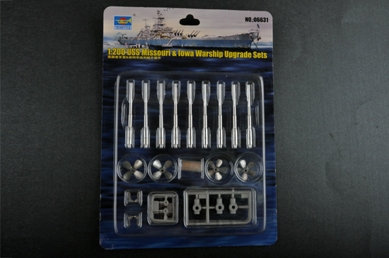 1/200 USS Missouri & Iowa Warship Upgrade Sets  06631