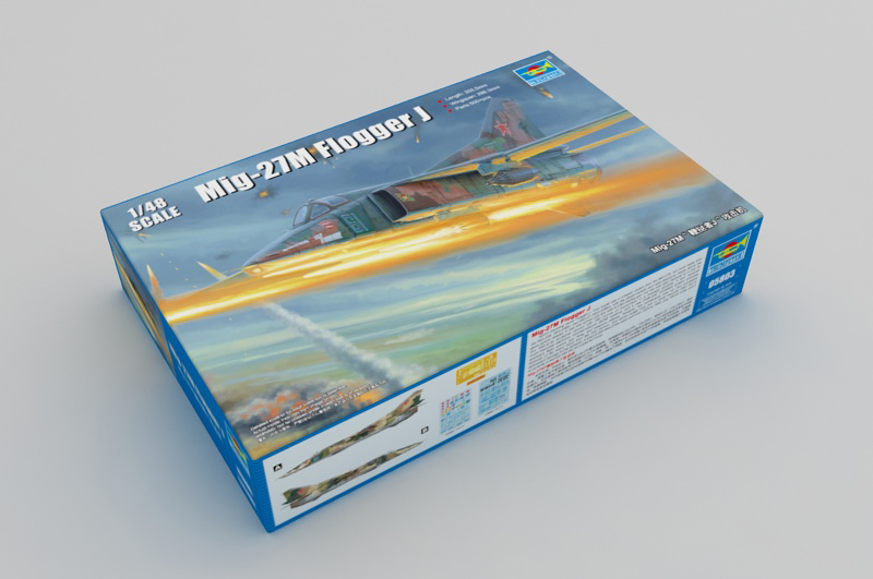Mig-27M Flogger J 05803-1/48 Series-TRUMPETER（china）
