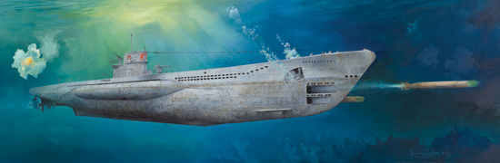 德国VIIC型潜艇U-552 06801