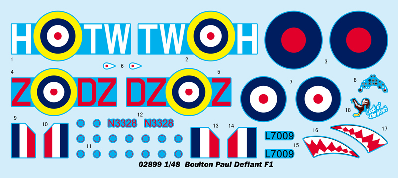 Trumpeter 02899 1/48 Boulton-Paul Defiant F1