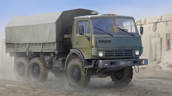 Russian KAMAZ-4310 Truck 01034