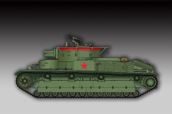 Soviet T-28 Medium Tank (Welded) 07150