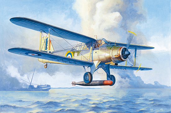 Fairey Albacore Torpedo Bomber 02880