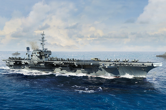 USS Kitty Hawk CV-63 Model