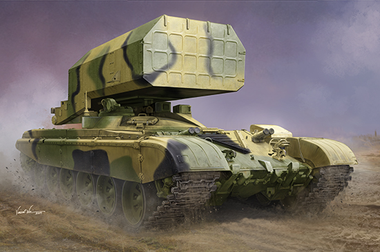 Russian TOS-1 Multiple Rocket Launcher Mod.1989 09560