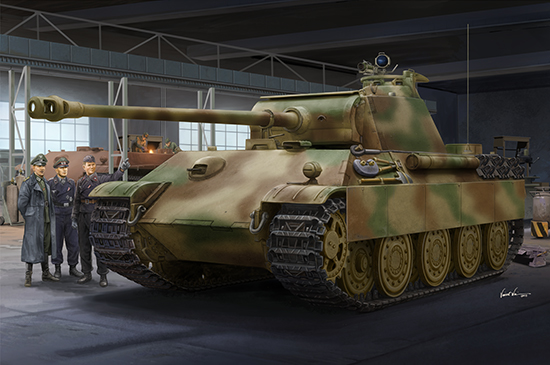 German Sd.Kfz.171 Panther Ausf.G - Late Version 00929