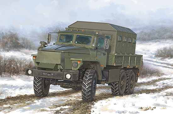 Russian URAL-4320 CHZ 01071