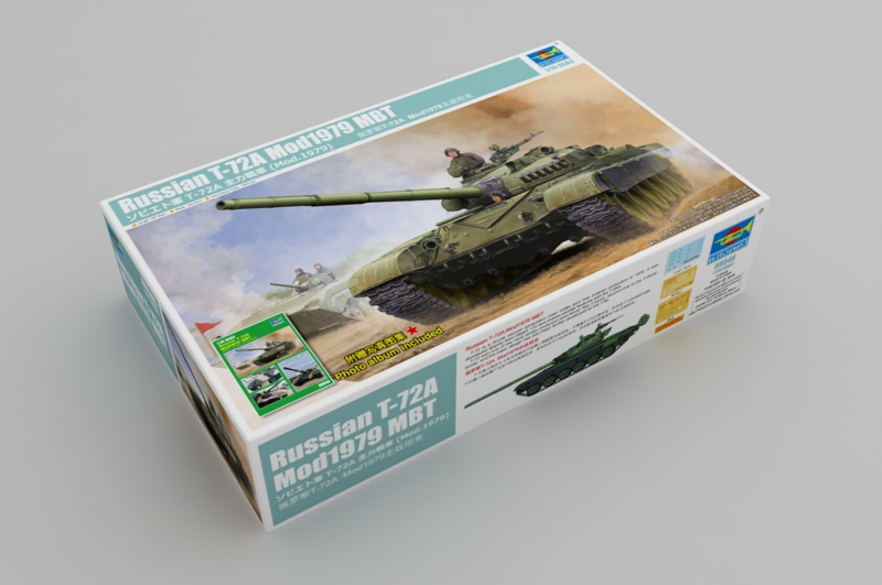 Russian T-72A Mod1979 MBT 09546-1/35 Series-TRUMPETER（china）