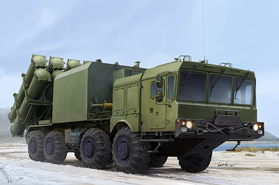 俄罗斯3K60“舞会”岸防导弹系统3S60导弹发射车 01052