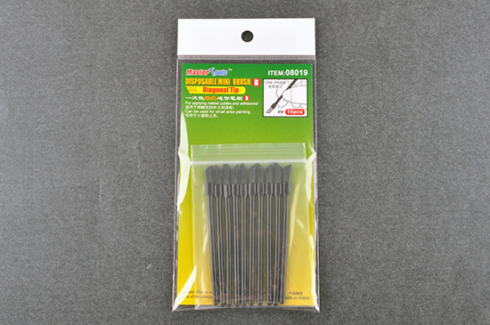 Disposable Mini Diagonal Brush*10 08019